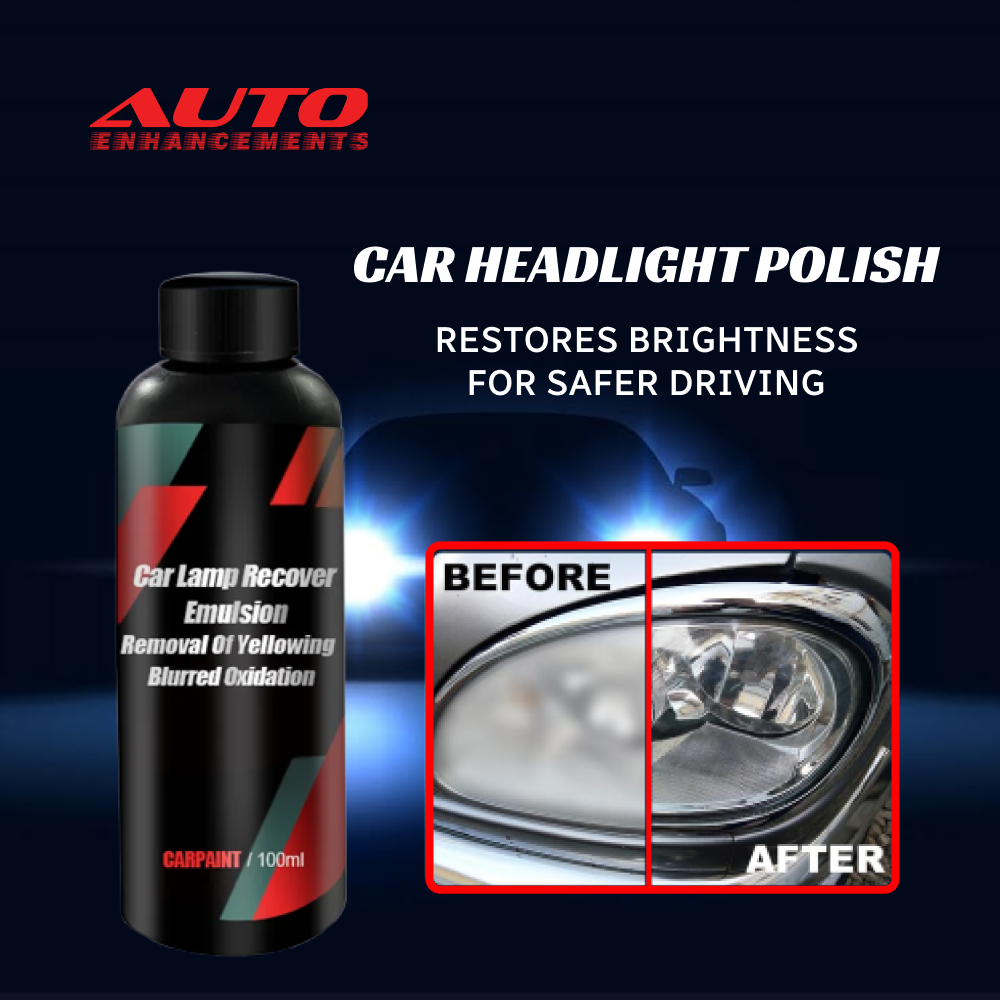 Car Headlight Polish