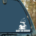 baby on board car magnet