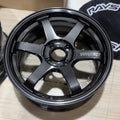 black 6 spoke rims