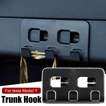 Rear Trunk Hook for Tesla Model Y (2023) – Luggage & Umbrella Hanger