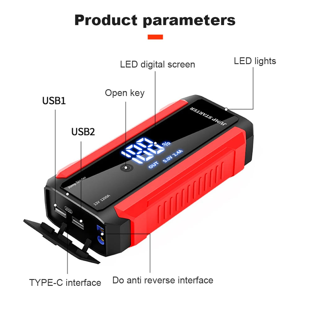 electric car jump starter