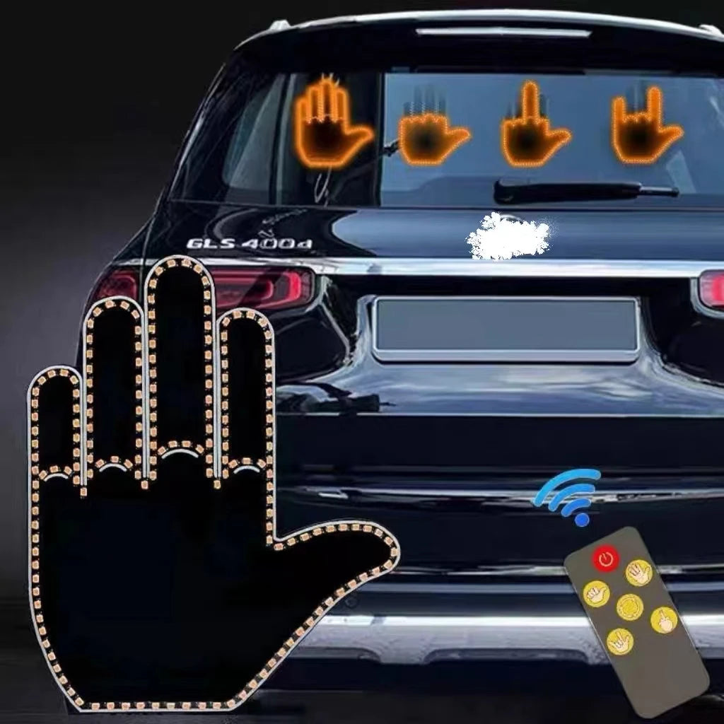 Funny Car Finger Light