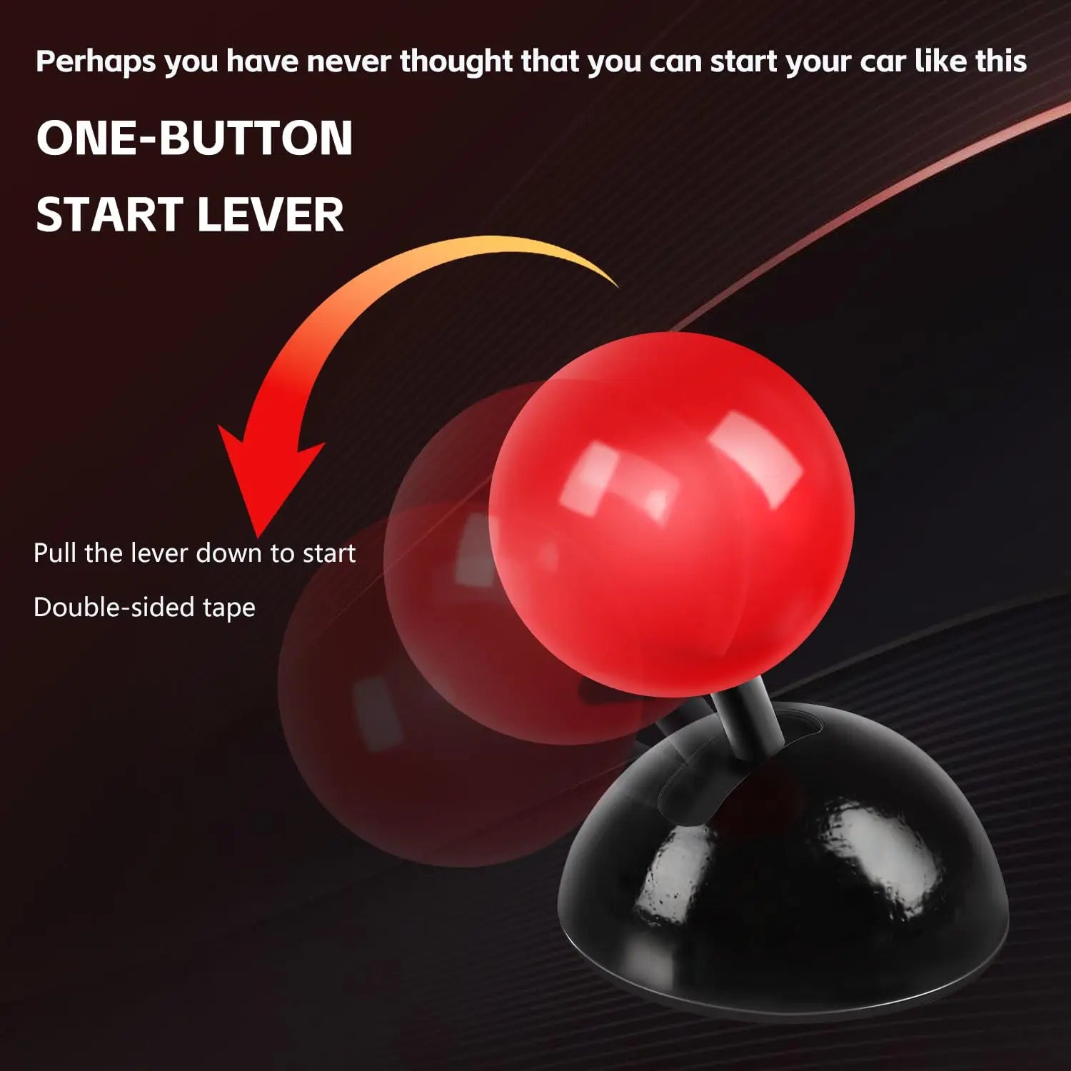 push button start cover