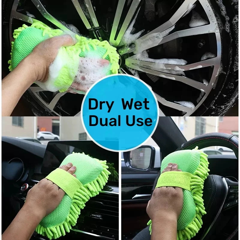 car clean sponge