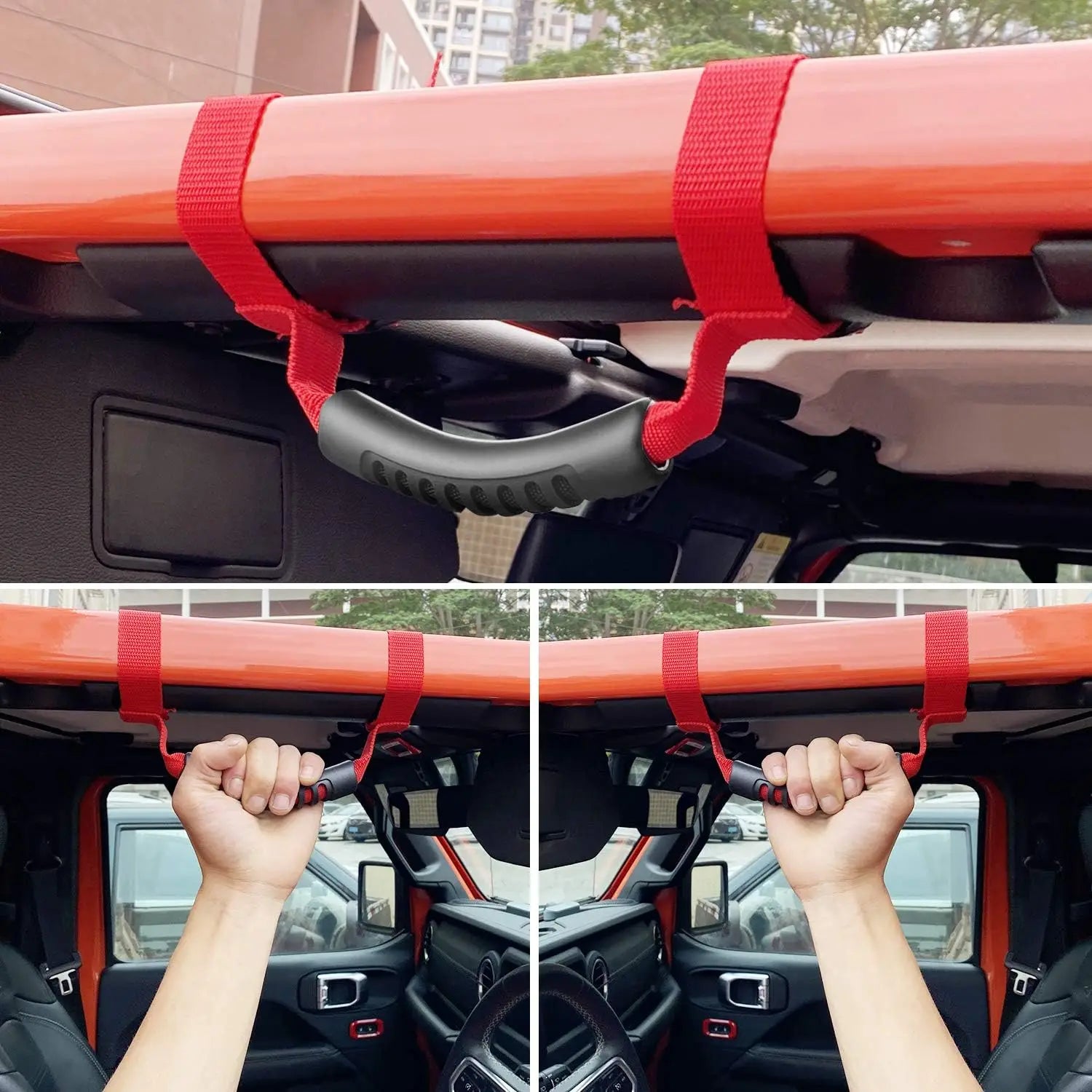 bronco roll bar grab handles