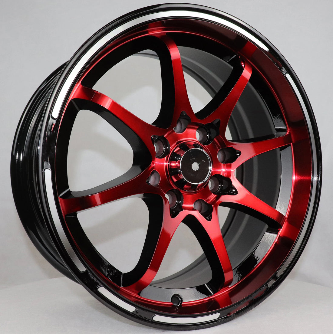 Black/Red Rims