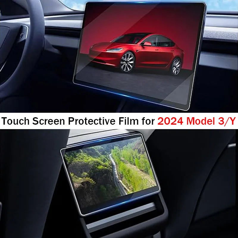 Tesla Model Y/3 Highland 2024 Rear Touch Screen Tempered Glass Film