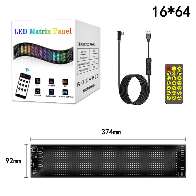 led matrix panel