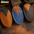 leather car key case