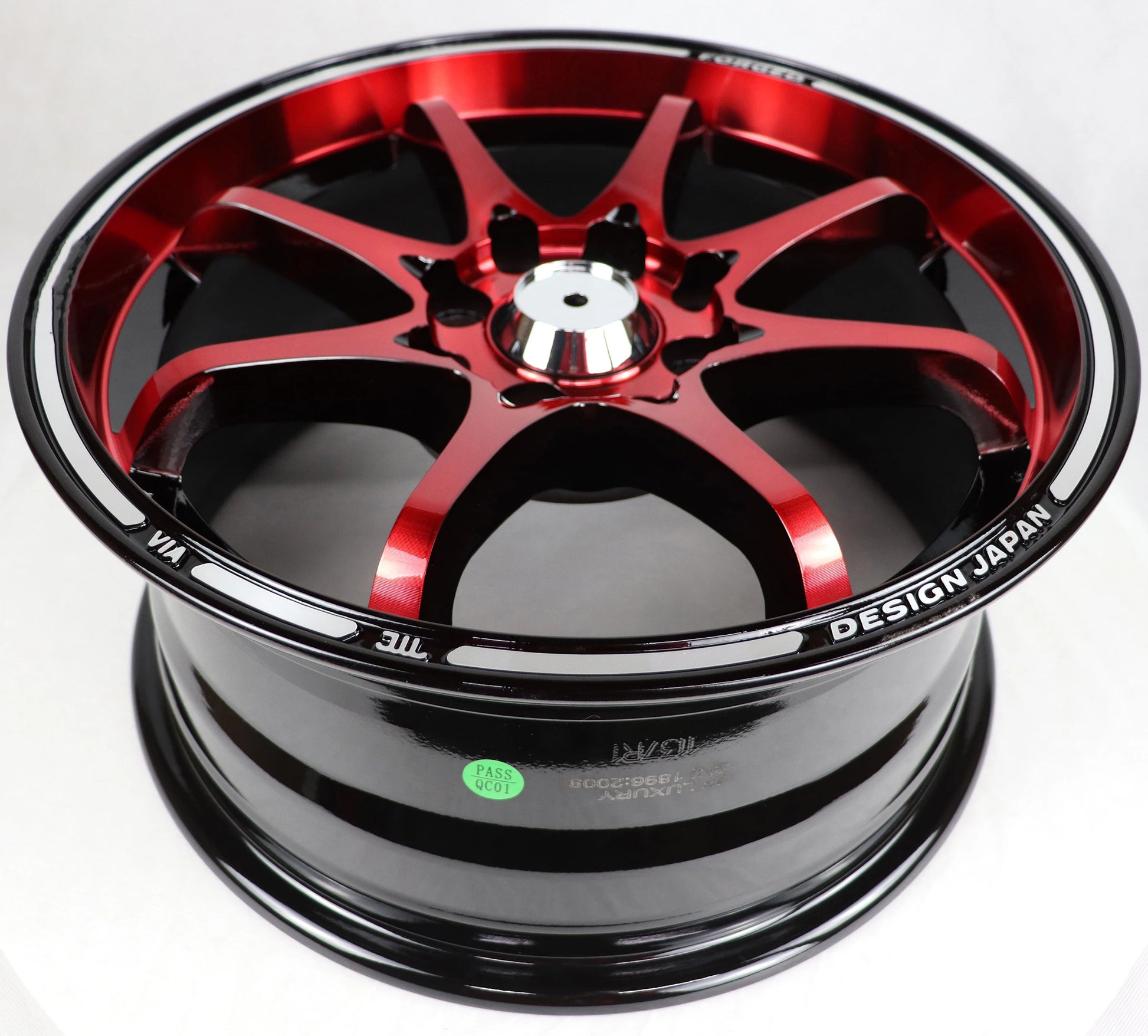 black and red rims 20 inch