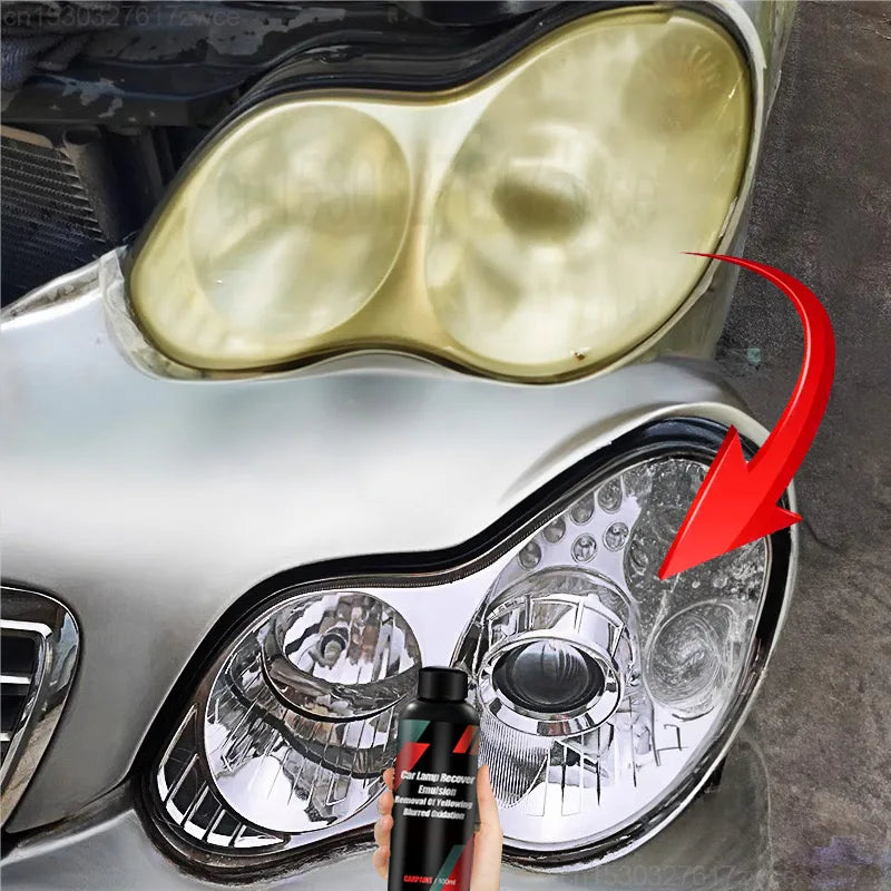 car headlight cleaner